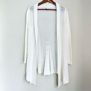 🎯3/$10 Design History Lightweight Open Front Cotton Blend Cardigan Sweater